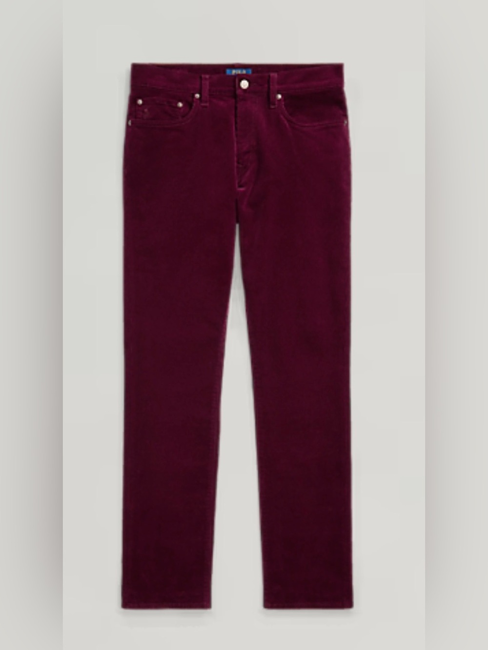 Polo by Ralph Lauren Men's Corduroy Pants in Burgundy